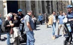 La police en gyropode à Bordeaux