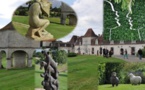 Sculptures au Jardin au Domaine des Vigiers à Monestier (Dordogne)
