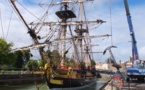 La nouvelle Hermione va quitter le port sous les caméras France3