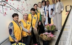 Agen: des tulipes offertes aux patients de la clinique Calabet