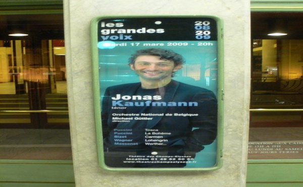 Jonas Kaufmann,  l'unique!