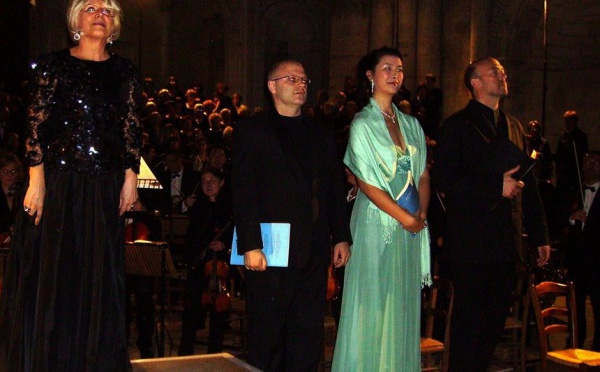 Concert Thilloy et Schumann à la cathédrale Saint-André de Bordeaux: avec Michael Lonsdale récitant