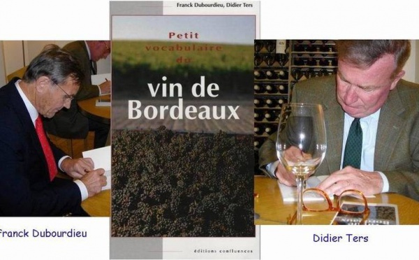 Vient de paraître: les mots du vin de Bordeaux