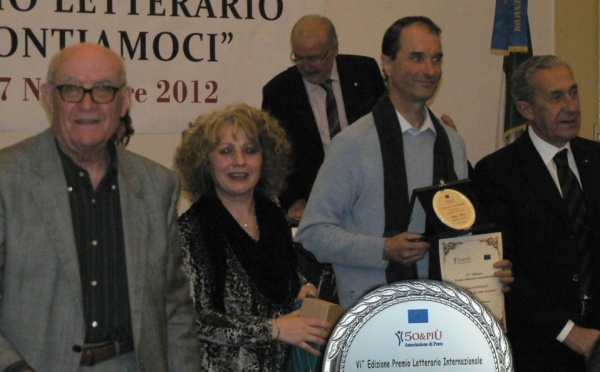 Philippe Abadie:prix d'honneur au concours littéraire de Prato (Toscane)