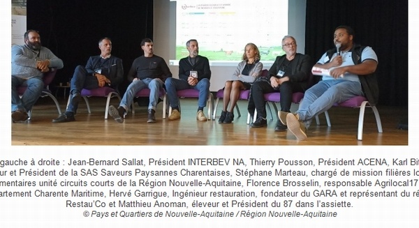 Pacte alimentaire aquitain:bilan à Saintes