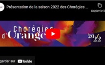 Chorégies d'Orange:la programmation en vidéo